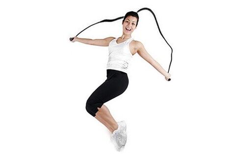 exercices sur corde à sauter pour perdre du poids au niveau du ventre et des côtés